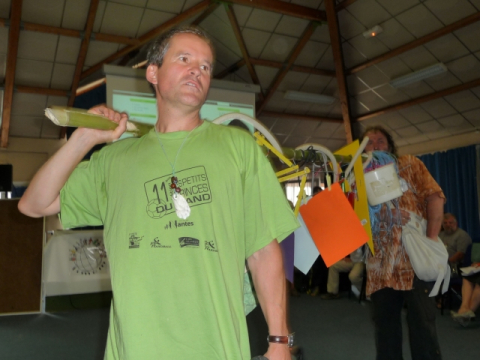 Pierre et Joël, responsables du matériel à la RIDEF de Saint-Herblain (2010) 