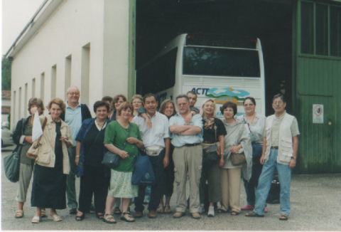 Délégation italienne à la RIDEF de Varna (2002)